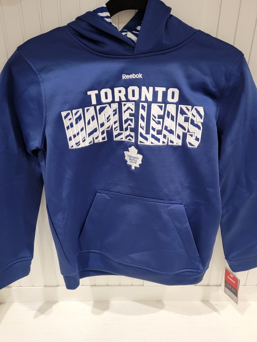 Reebok Royal Blue Toronto Maple Leafs Hooded Sweatshirt